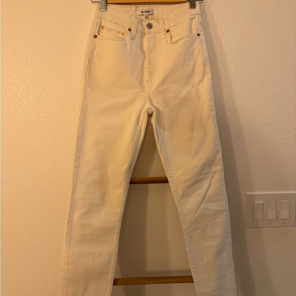Re/Done 90s Ankle Crop Jeans - Picture 3 of 12